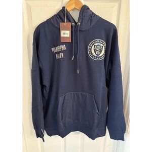 Mitchell & Ness Philadelphia Union Sweatshirt Water Resistant Hood SZ 2XL